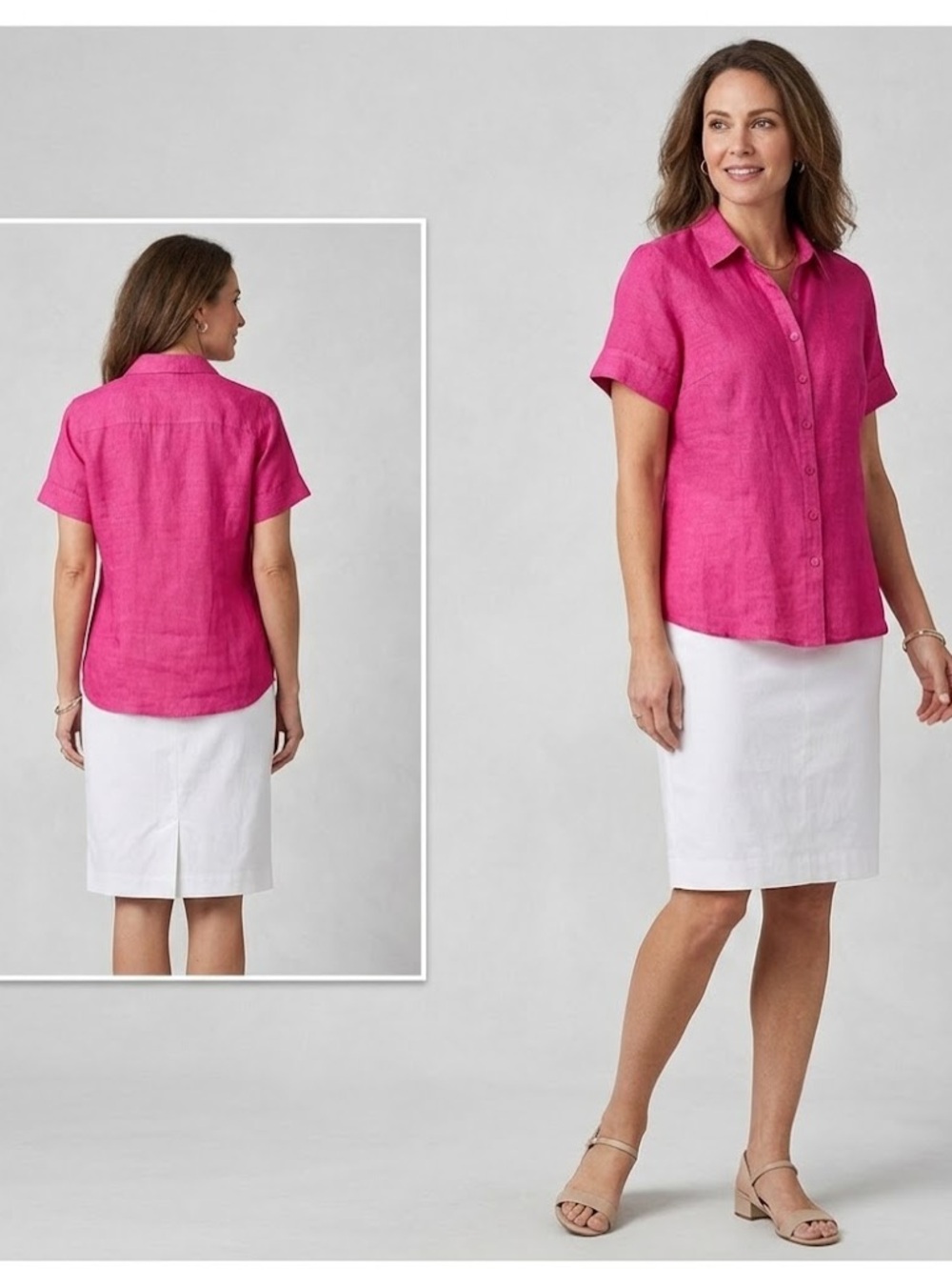 Chic Summer Outfit Bundle! High-Quality Linen & Classic Style